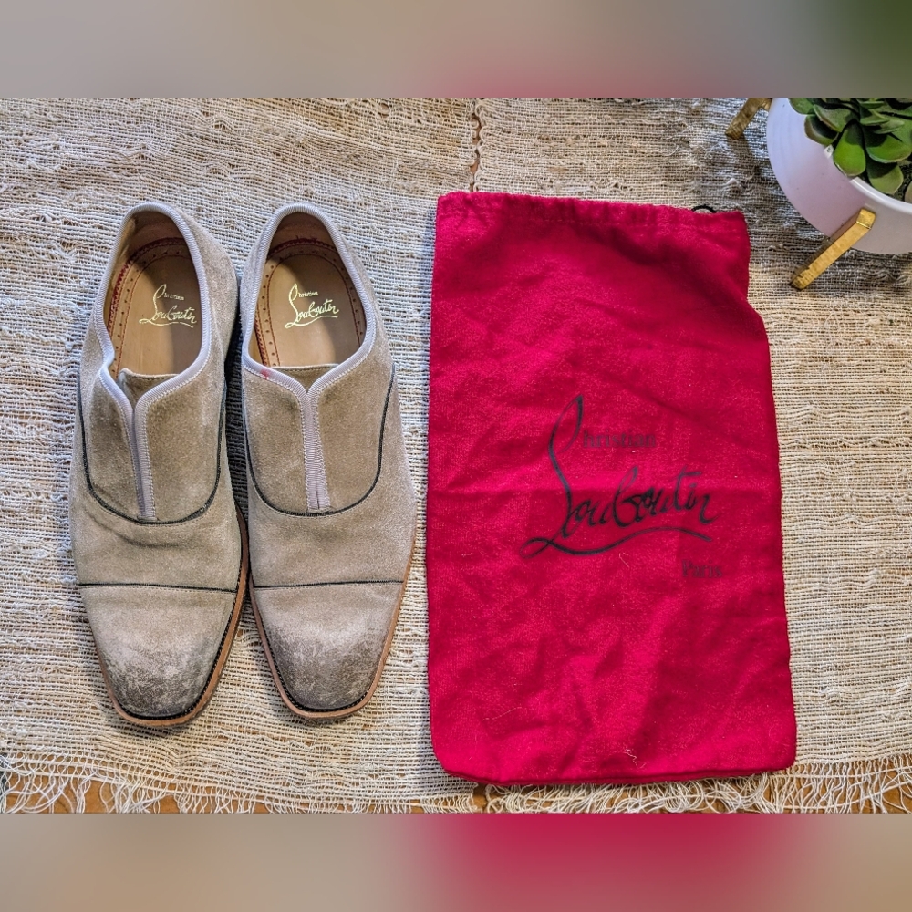 Auth Christian Louboutin Men's ALPHA MALE Shoes